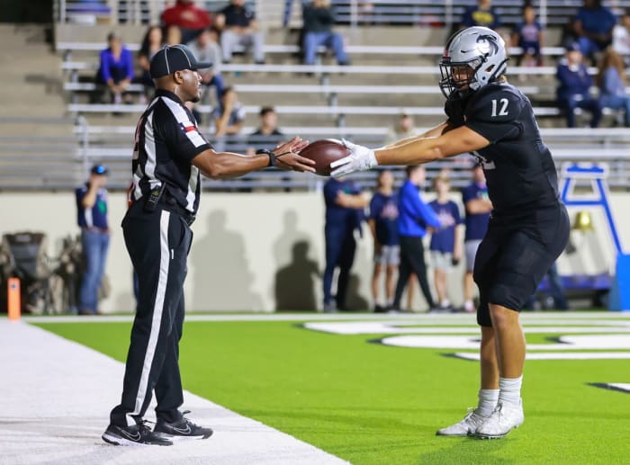 Denton Guyer Allen Texas football 102022 Robbie Rakestraw 28